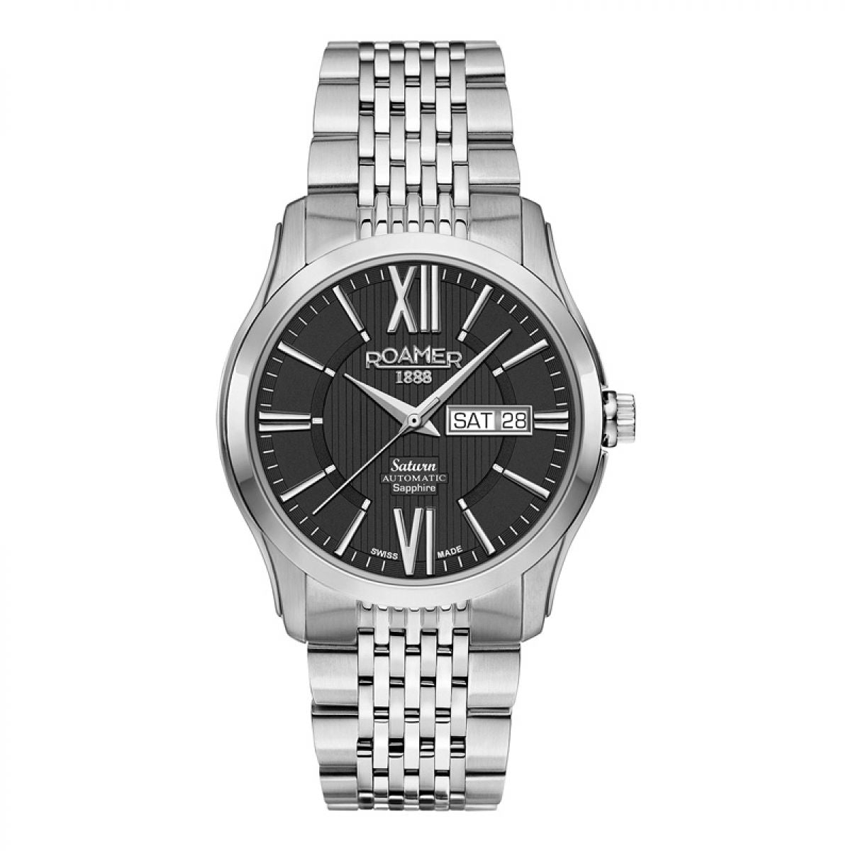 Roamer Saturn II Staal Automatic | 960637 41 53 90