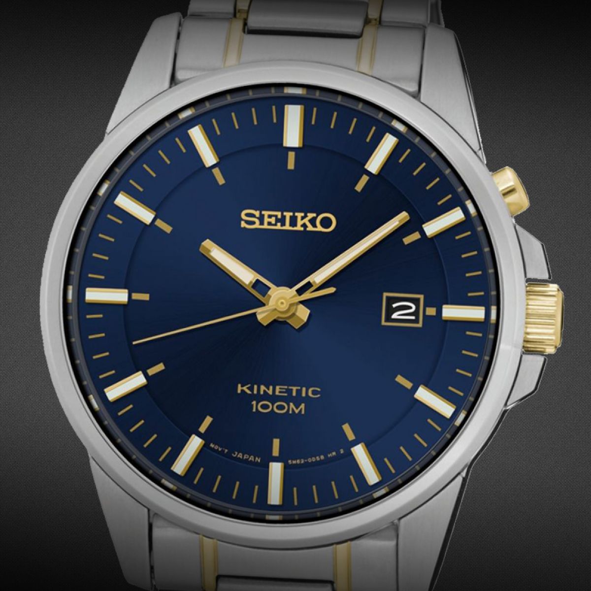 Seiko Kinetic two tone | SKA757P1