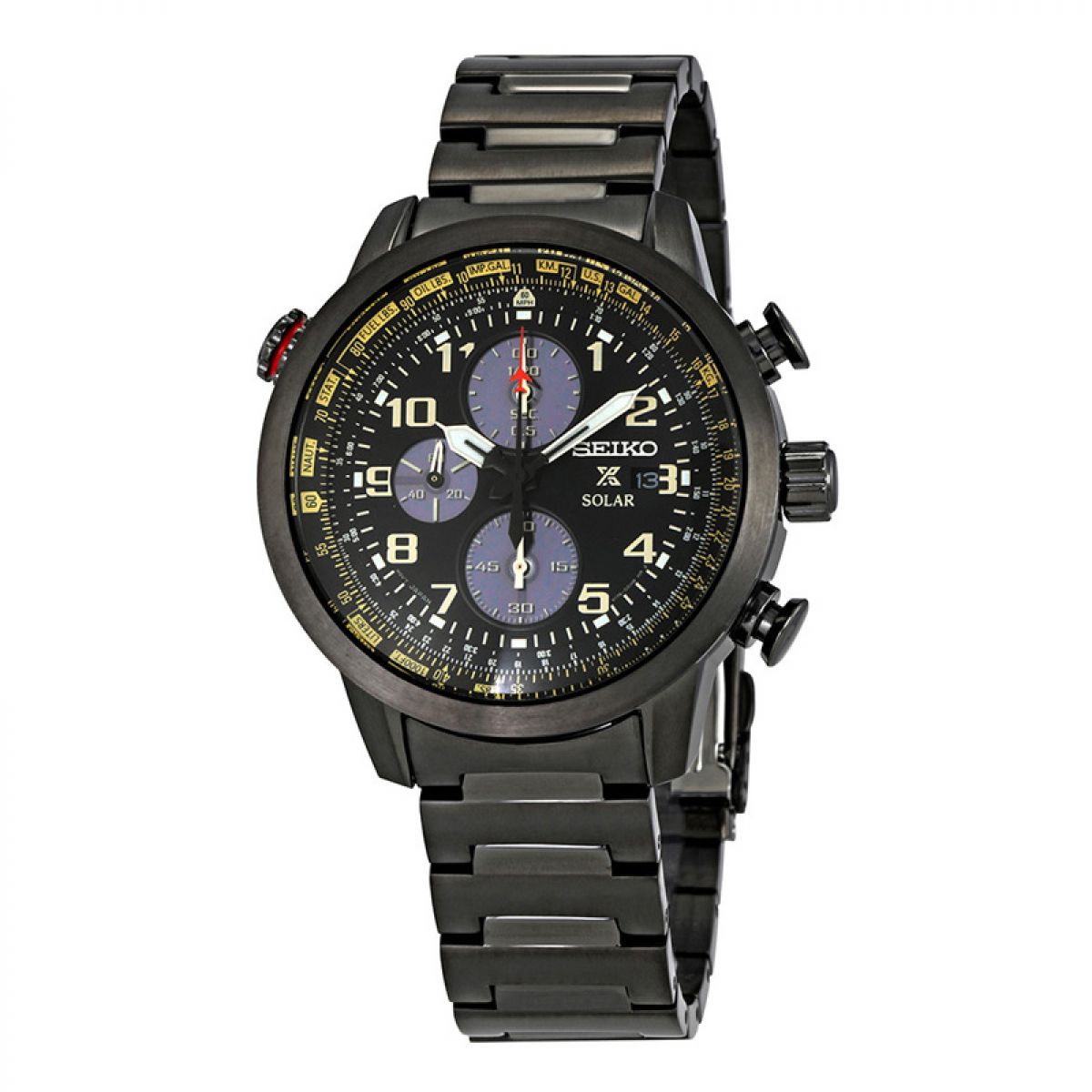 Seiko Prospex Solar full black chronograph | SSC419P1