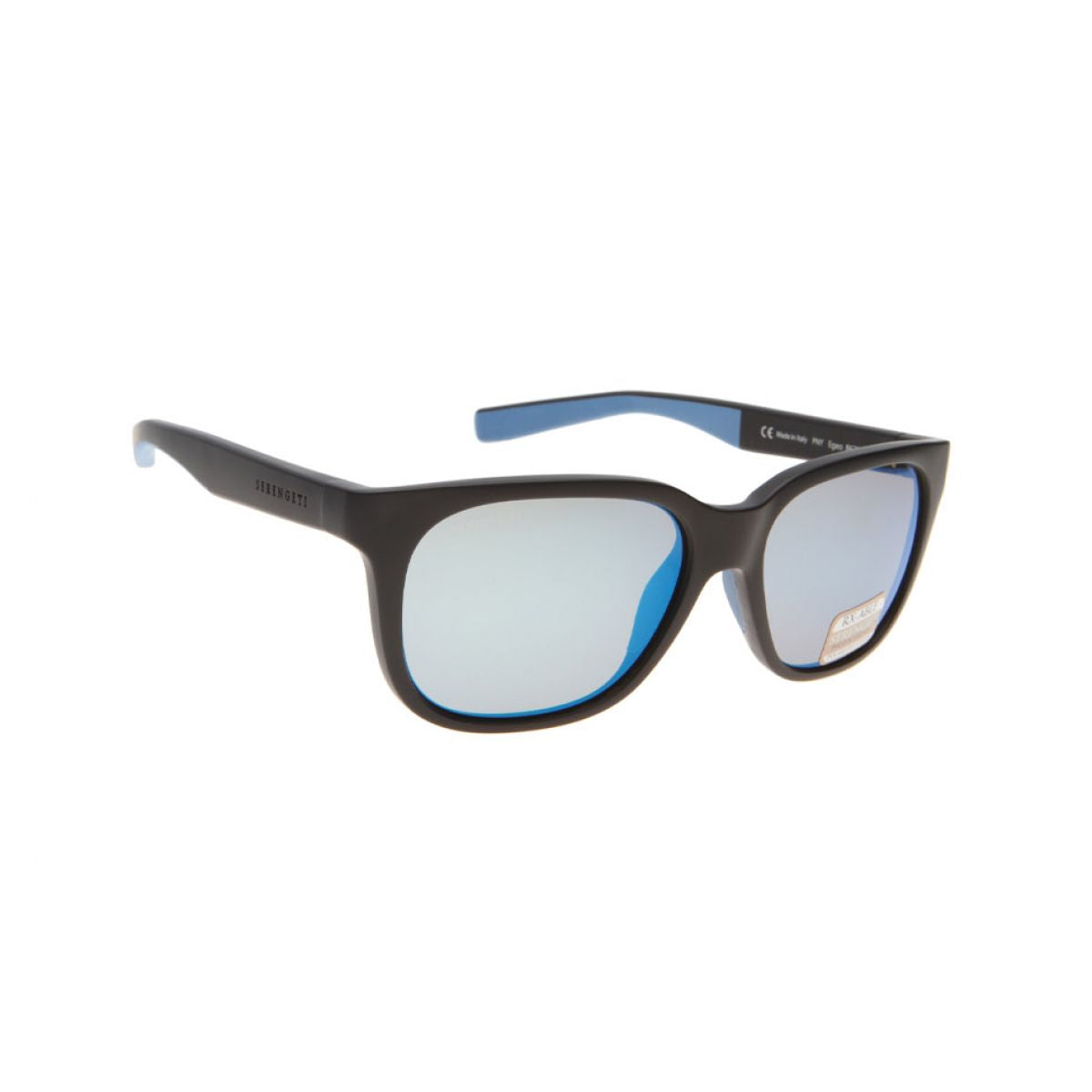 Serengeti Sunglasses 8679 Egeo 55 Sanded Black