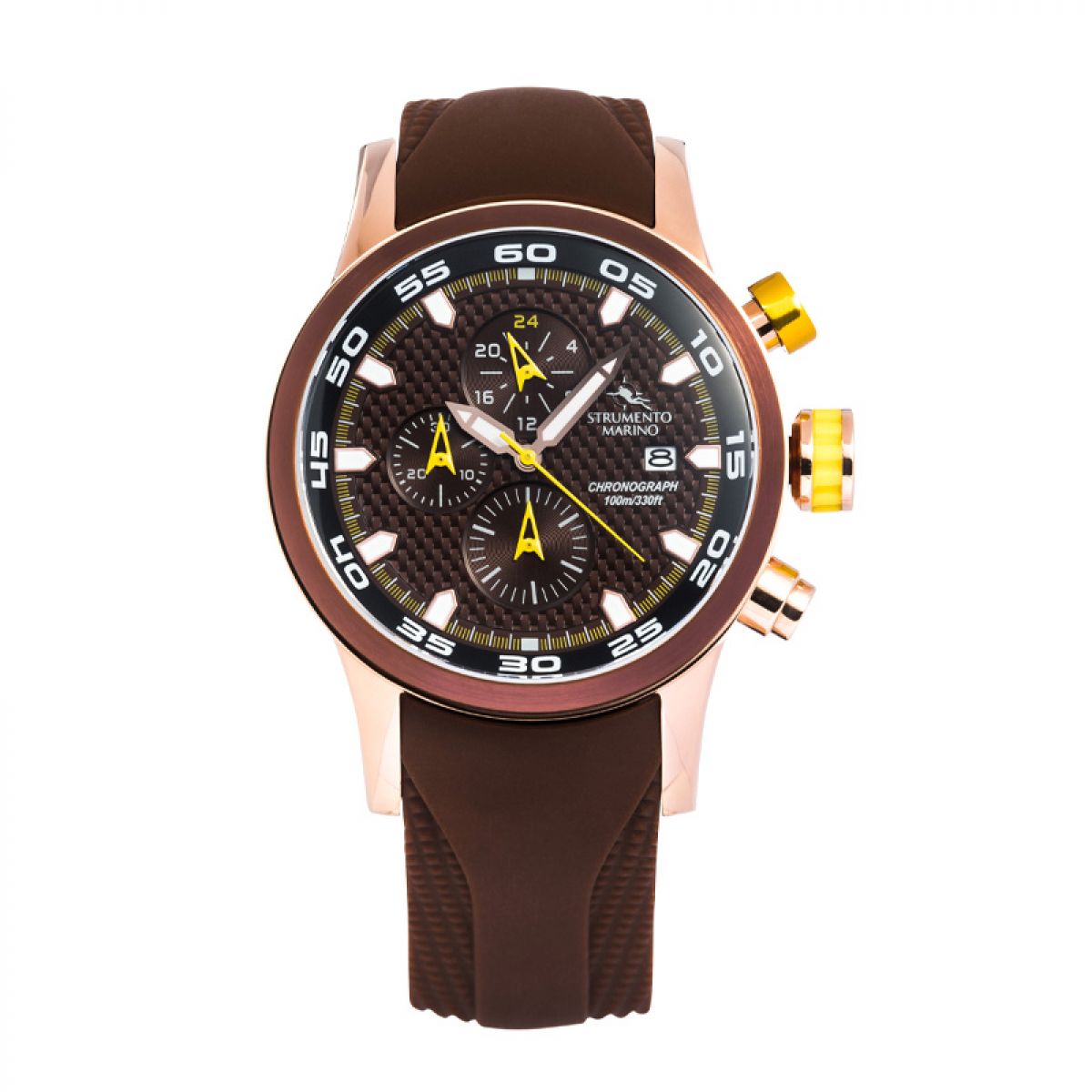 Strumento Marino SM126S-RG-MR-MR Horloge Heren 46MM 10ATM