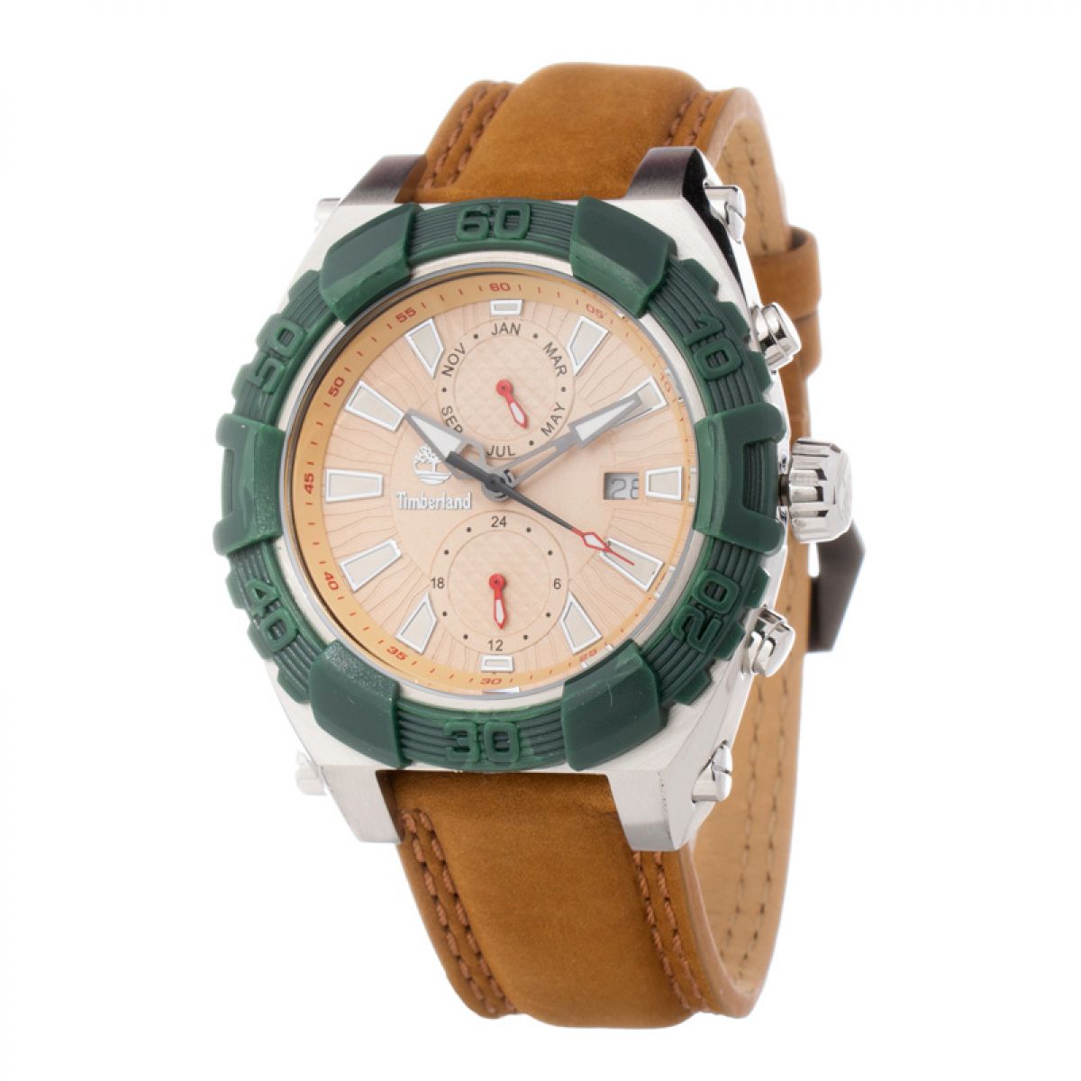 Timberland Heren Horloge TBL13331S-16PGM 45MM