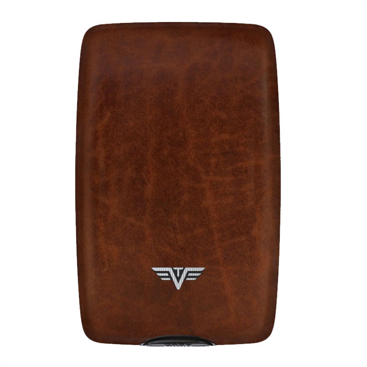 Tru-Virtu Wallet CASH & CARDS Natural Brown