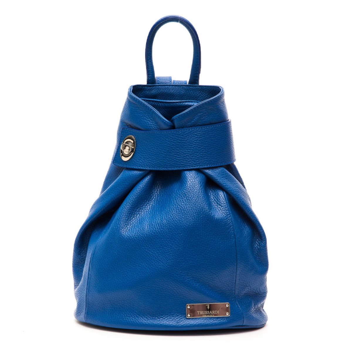 TRUSSARDI D66TRC1022-BLUETTE Dames Handtas Leer Blauw 140mmx360mm