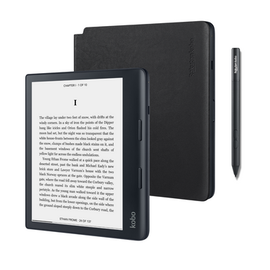 Kobo Sage eReader Bundle with Green SleepCover and Stylus — BlueProton