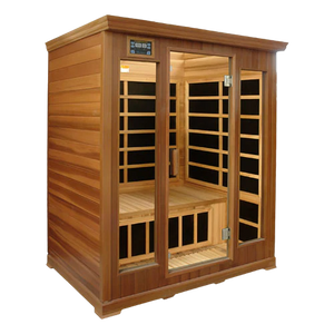 HealthSmart 3 Person FAR Infrared Sauna - High End Essentials