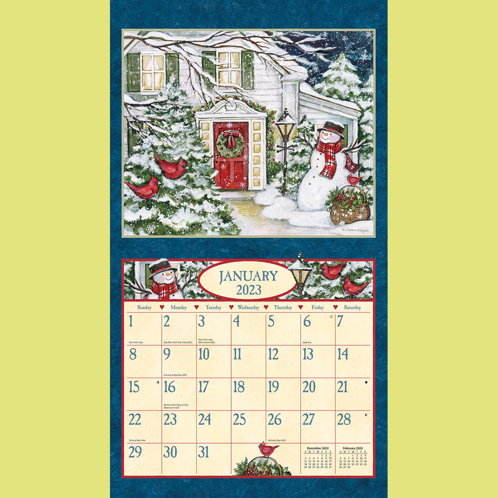 LANG Heart & Home 2023 Wall Calendars | LANG Calendars Olde Glory UK