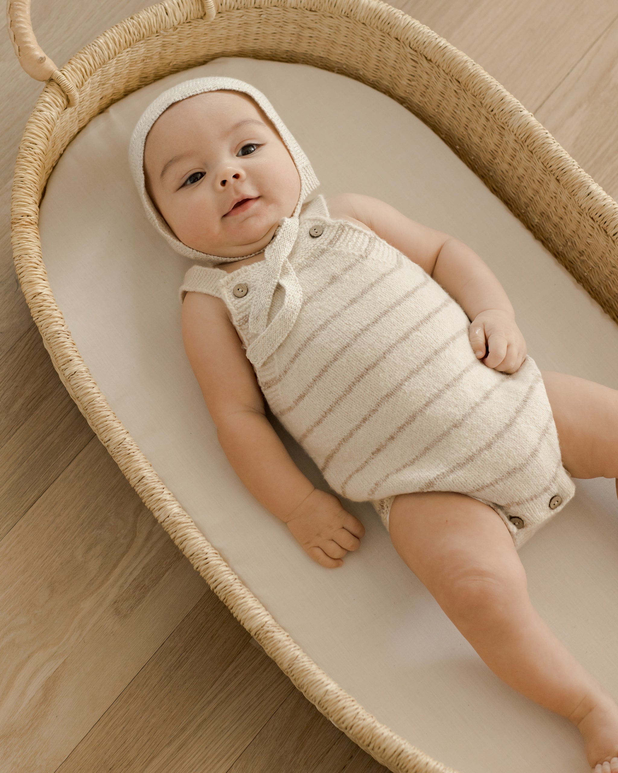 Tatum Romper - Heathered Oat