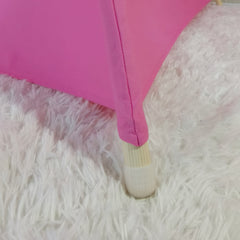Pink Kids Teepee Tent Foot Closeup