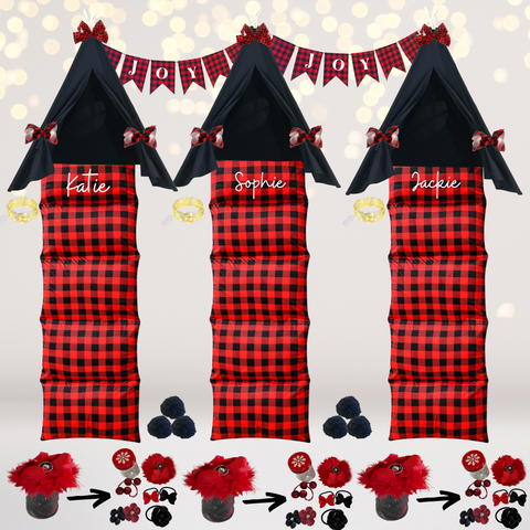 Personalized Buffalo Plaid Decorations