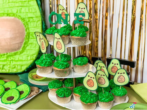 avocado cupcakes