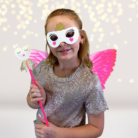 Little Girl Hologram Unicorn Wings Costume –