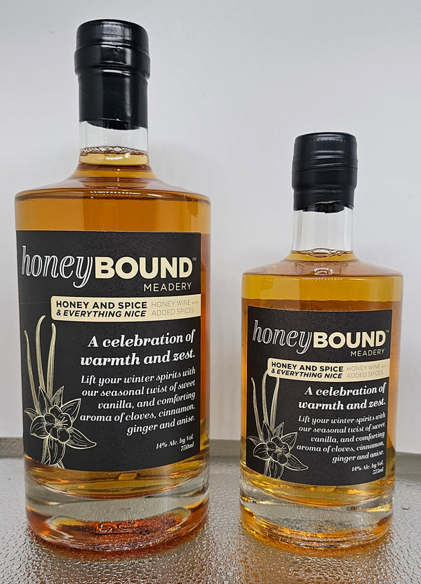 Honey Bound Rapture Mead, Honeybound Meadery, Mead