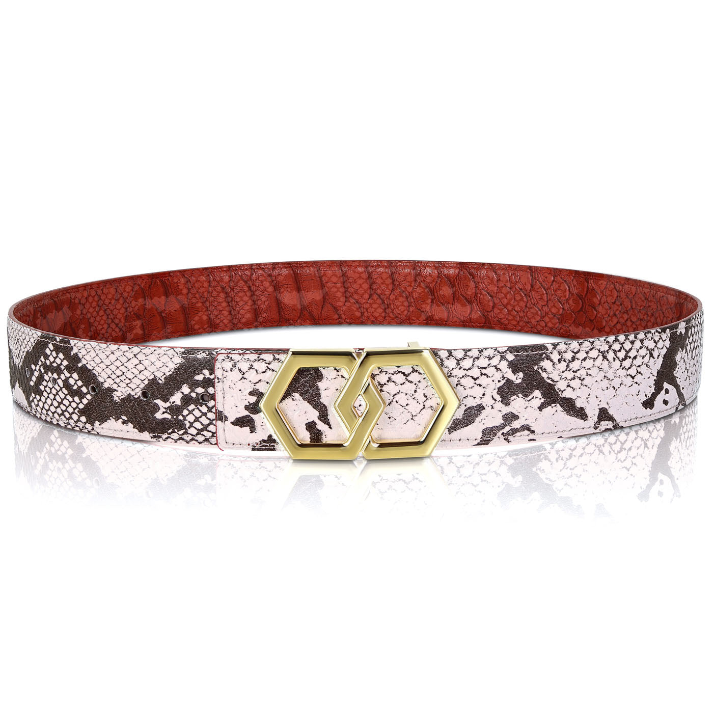 Hextie Men's LP 680 Metale Belt