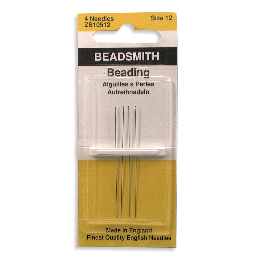 English Beading Needles #13, 4 pack