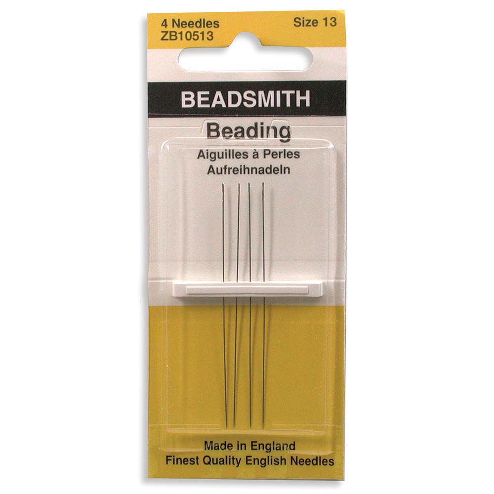 English Beading Needles, Size 10- 4 Pack