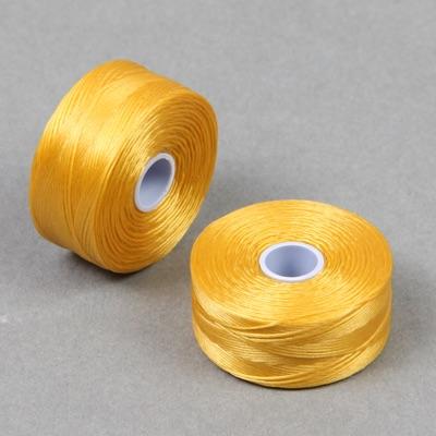 C-Lon Size D Beading Thread - 1 Bobbin - Light Copper
