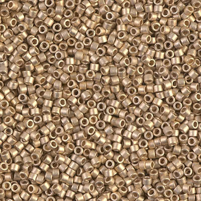 Golden Glass Seed Beads - Size 11/0