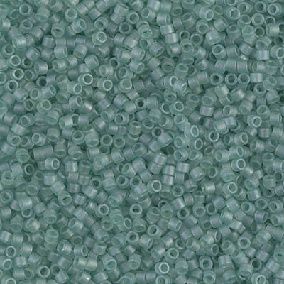 DB0788 Miyuki Delica Beads Dyed SF Transparent Dark Teal Size 11/0