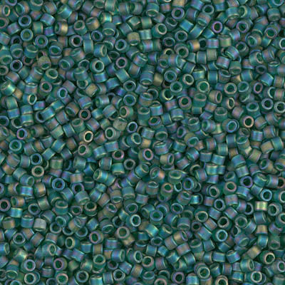 Miyuki Delica Dark Green Beads for Jewelry Making - DB0327