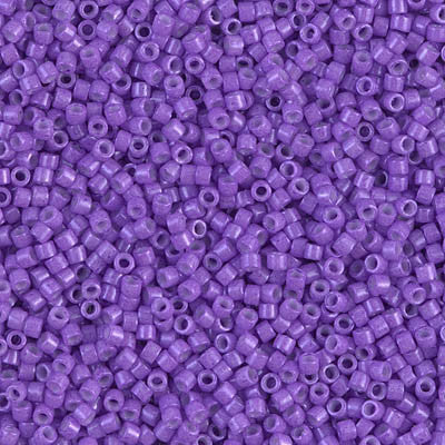 Miyuki Delica Seed Beads, 10/0 Size, Mix Lavender Garden Pink Green (7.2  Grams) 