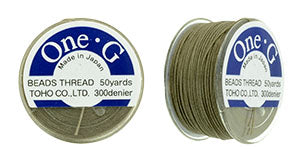 Toho One-G Beading Thread BEIGE