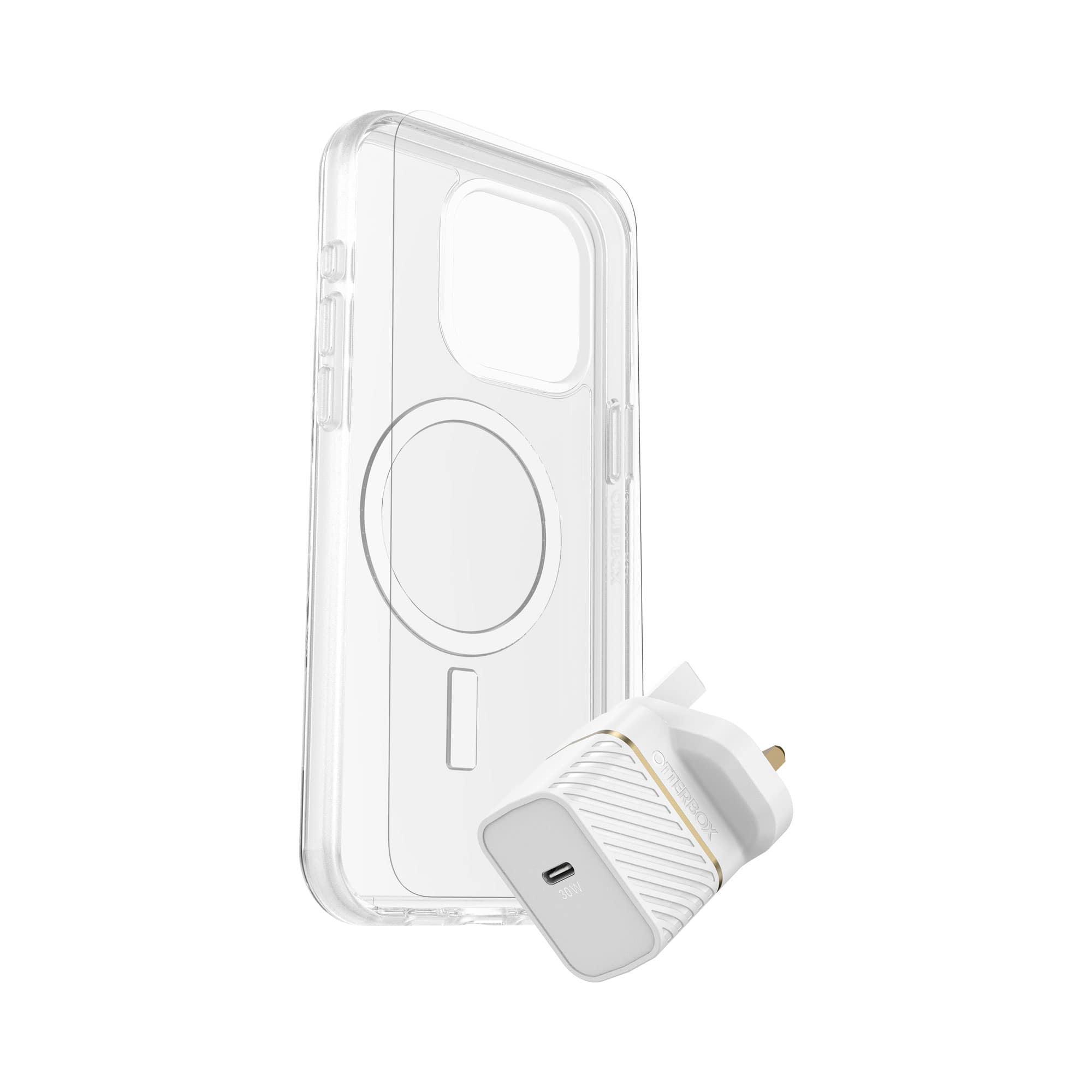 OtterBox KIT for iPhone 15 Pro - Symmetry+ Clear Cover with MagSafe / -  Vodafone