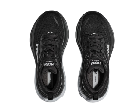 Tenis Running Hoka One One Bondi 8 Negro Hombre 1123202bblc