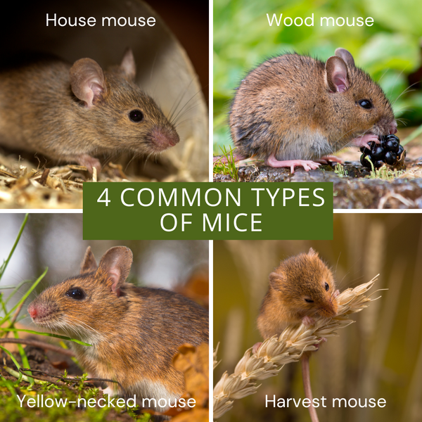 4 common types of mice