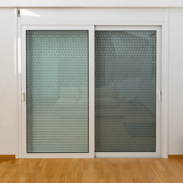 Sliding doors with fly screens