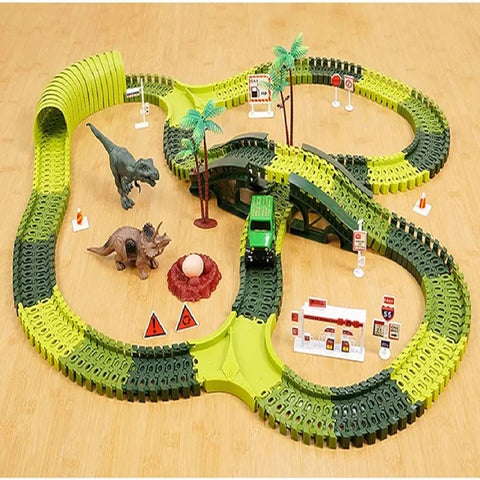 Dinosaure Voiture Flexible Circuit Dinosaure Voies De Train