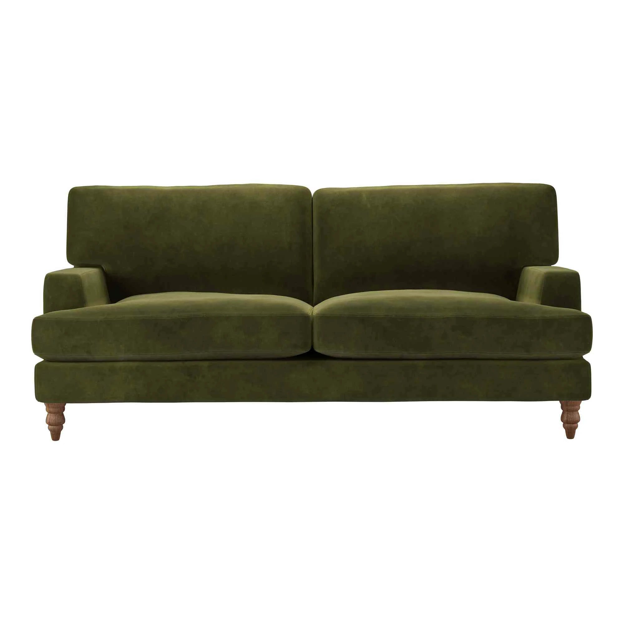 Cotton velvet couch top