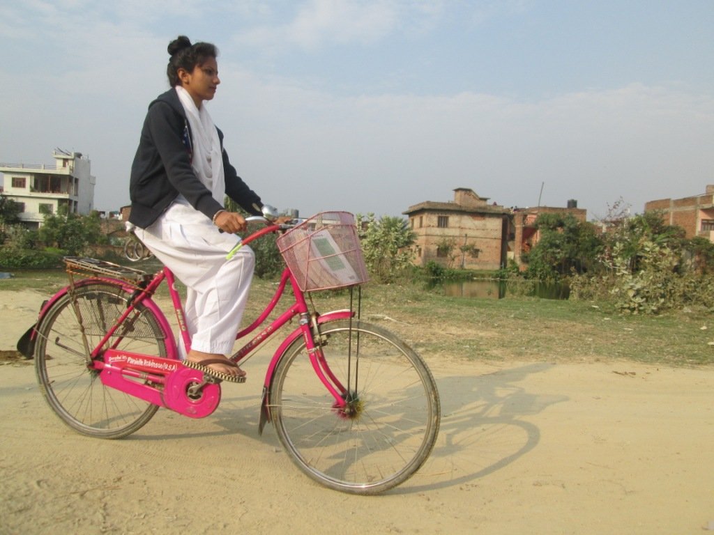 JB - Bicycle donation empowering women in Nepal 
