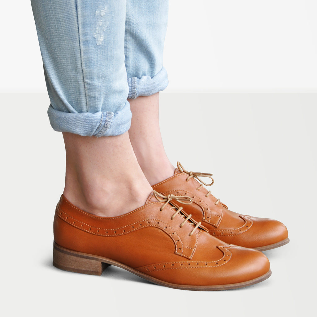 Brown oxford shoes women | Julia Bo - Shoes Made by Women - Julia Bo ...