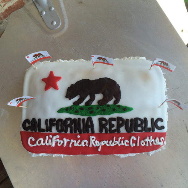 California Republic Cake!