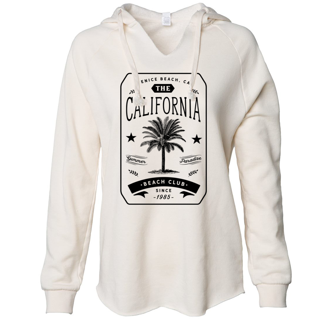 California Beach Club Women's Soft Hooded Pullover - California