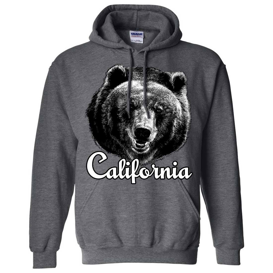 California Grizzly Bear Sweatshirt Hoodie - California Republic Clothes