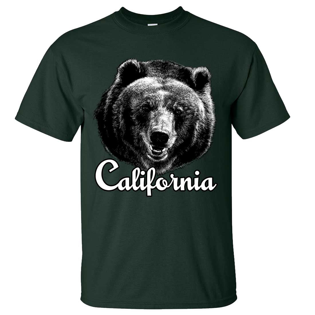 California Grizzly Bear Asst Colors T-shirt/tee - California Republic ...