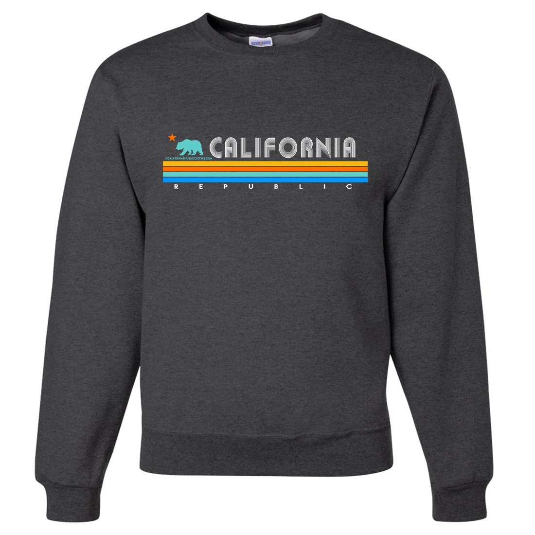UCLA Big Cotton Crewneck Sweatshirt - Black  Black sweatshirts, Crew neck  sweatshirt, Sweatshirts