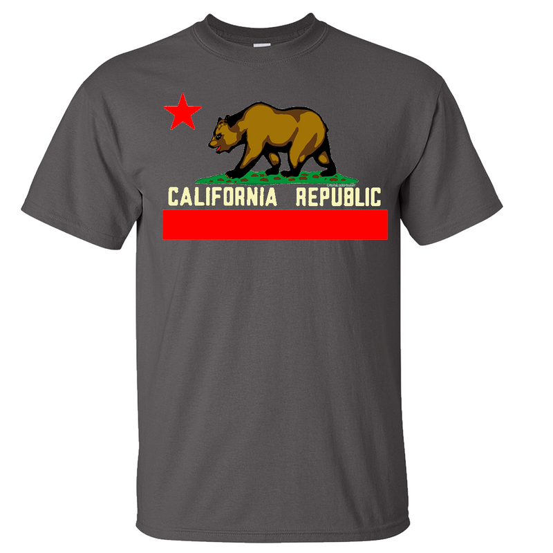 California State Flag Borderless Asst Colors T-shirt/tee - California ...