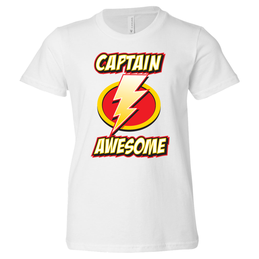 Captain Awesome Colors Youth T-Shirt/tee - California Republic