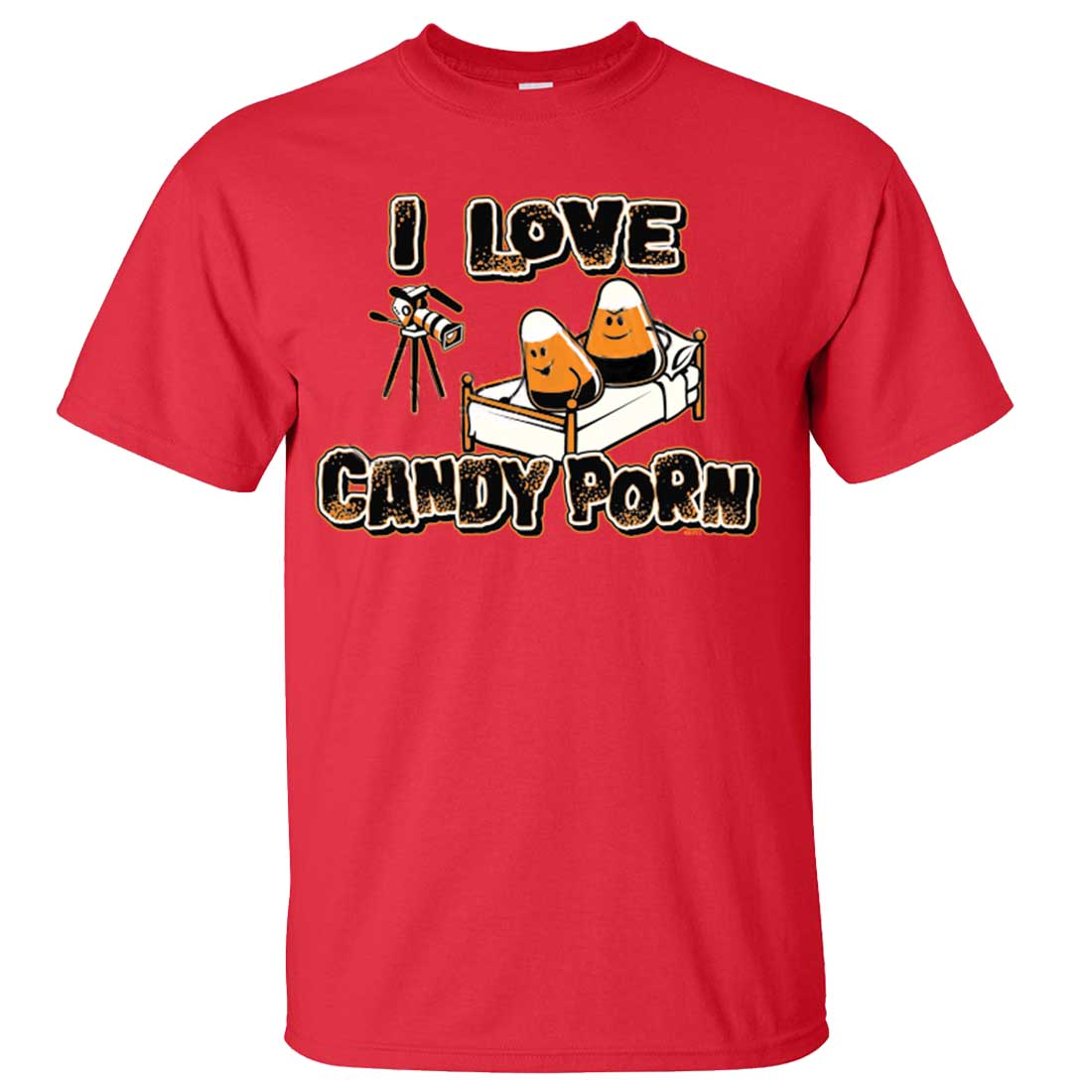 Baseball Shirt Porn - I Love Candy Porn Asst Colors T-shirt/tee - California Republic Clothes