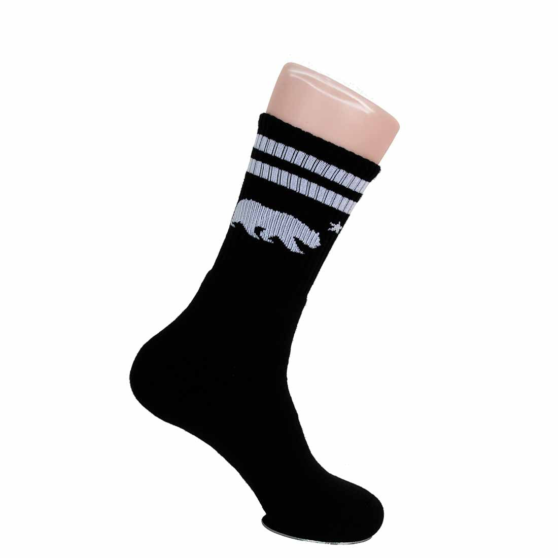 California Black Skater Socks - California Republic Clothes