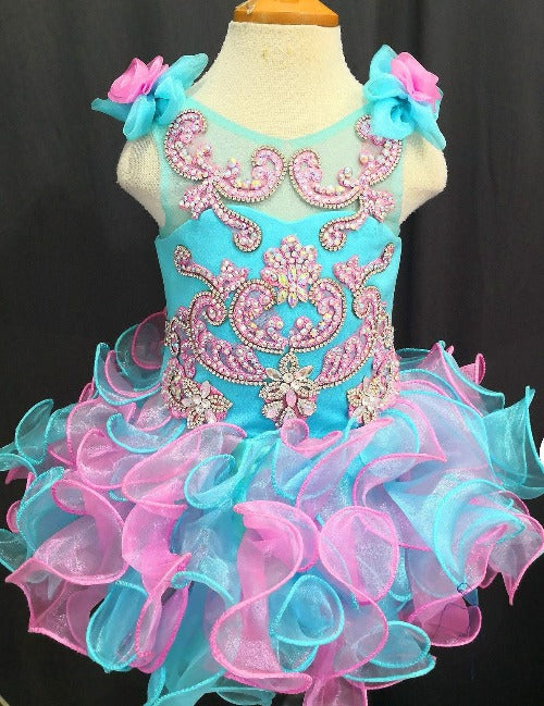 baby glitz pageant dress