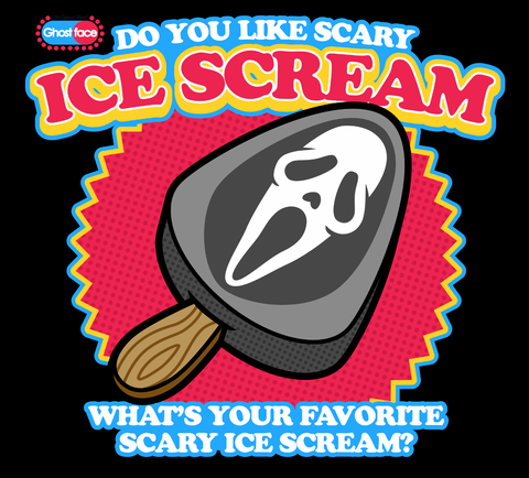 Ice Scream Ghostface popsicle shirt by harebrained