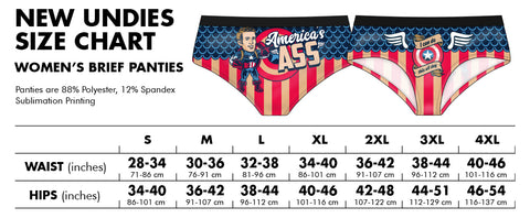 America's Ass Panties – Harebrained