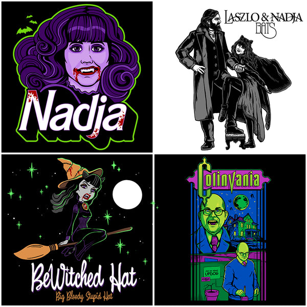 What We Do In The Shadows Shirt Collection (Laszlo, Nadja, Nandor, Colin Robinson)