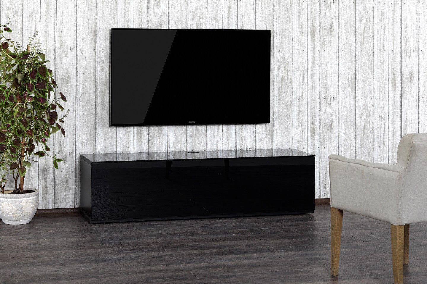 tv stand that hides tv