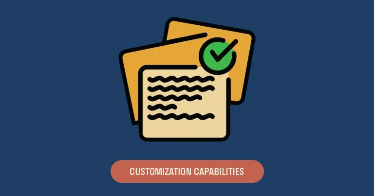 Customization Capabilities