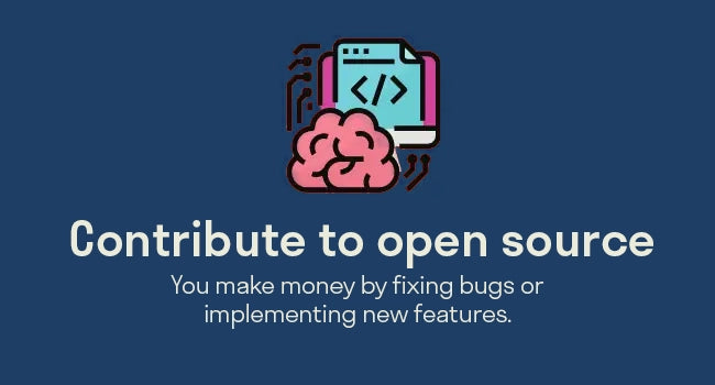 ganar dinero como desarrollador de código abierto